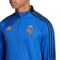 Adidas Real Madrid Langarm-Trainingsoberteil Blau -Pro Sport Verkauf adidas real madrid langarm trainingsoberteil blau4