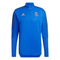 Adidas Real Madrid Langarm-Trainingsoberteil Blau -Pro Sport Verkauf adidas real madrid langarm trainingsoberteil blau7
