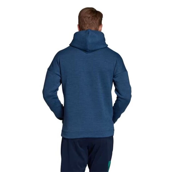 Adidas Real Madrid Z.N.E. Hoodie 3.0 Blau/türkis 5 Adidas Real Madrid Z.N.E. Hoodie 3.0 Blau/türkis – Bild 3