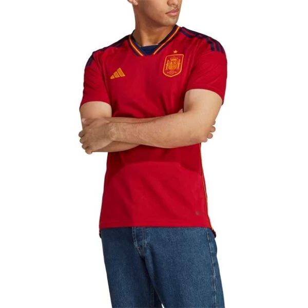 Adidas Spanien 22 Heimtrikot Rot 7 Adidas Spanien 22 Heimtrikot Rot – Bild 5