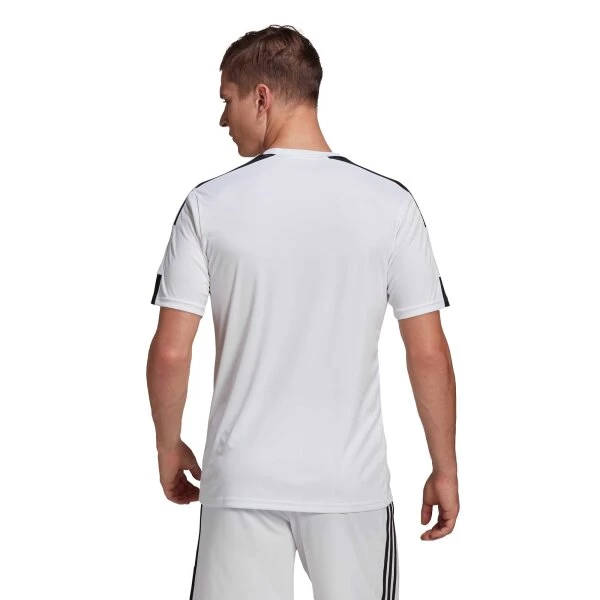 Adidas Squadra 21 Trainingsoberteil Kurzarm Weiß 5 Adidas Squadra 21 Trainingsoberteil Kurzarm Weiß – Bild 3