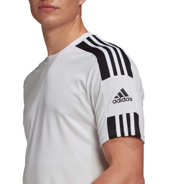 Adidas Squadra 21 Trainingsoberteil Kurzarm Weiß 6 Adidas Squadra 21 Trainingsoberteil Kurzarm Weiß – Bild 4