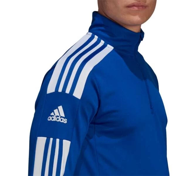 Adidas Squadra 21 Trainingsoberteil Langarm Blau 7 Adidas Squadra 21 Trainingsoberteil Langarm Blau – Bild 5