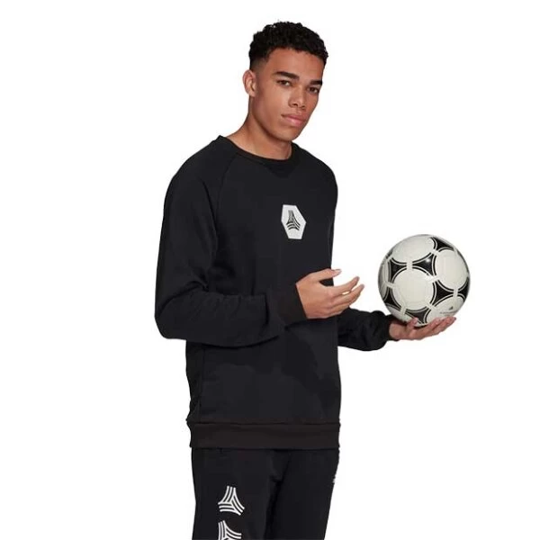 Adidas Tango Logo Sweatshirt Schwarz/weiß 11 Adidas Tango Logo Sweatshirt Schwarz/weiß – Bild 9