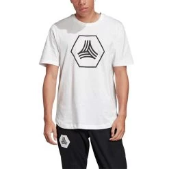 Adidas Tango Logo T-Shirt Weiß