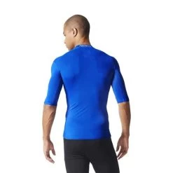 Adidas TechFit Shirt Blau 13 Adidas TechFit Shirt Blau -Pro Sport Verkauf adidas techfit shirt blau2