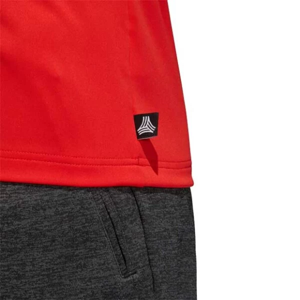 Adidas Terry Langarmshirt Rot/schwarz 8 Adidas Terry Langarmshirt Rot/schwarz – Bild 6