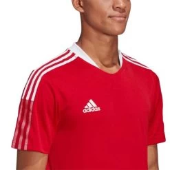 Adidas Tiro 21 Trainingsoberteil Kurzarm Rot -Pro Sport Verkauf adidas tiro 21 trainingsoberteil kurzarm rot2