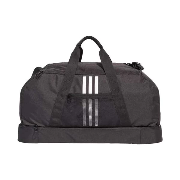 Adidas Tiro Duffelbag Medium Schwarz/weiß 5 Adidas Tiro Duffelbag Medium Schwarz/weiß – Bild 3