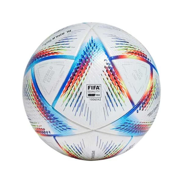 Adidas World Cup 22 Al Rihla Pro Matchball Weiß 5 Adidas World Cup 22 Al Rihla Pro Matchball Weiß – Bild 3