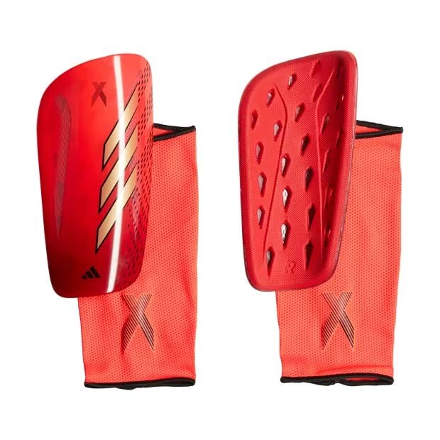 Adidas X League Schienbeinschoner Rot/schwarz 3 Adidas X League Schienbeinschoner Rot/schwarz