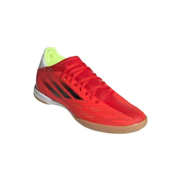 Adidas X Speedflow.3 IN Hallenschuh Rot/weiß 5 Adidas X Speedflow.3 IN Hallenschuh Rot/weiß – Bild 3