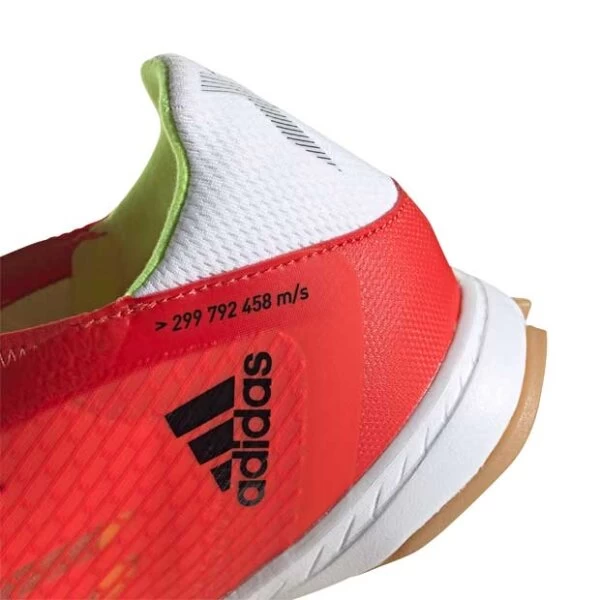 Adidas X Speedflow.3 IN Hallenschuh Rot/weiß 9 Adidas X Speedflow.3 IN Hallenschuh Rot/weiß – Bild 7