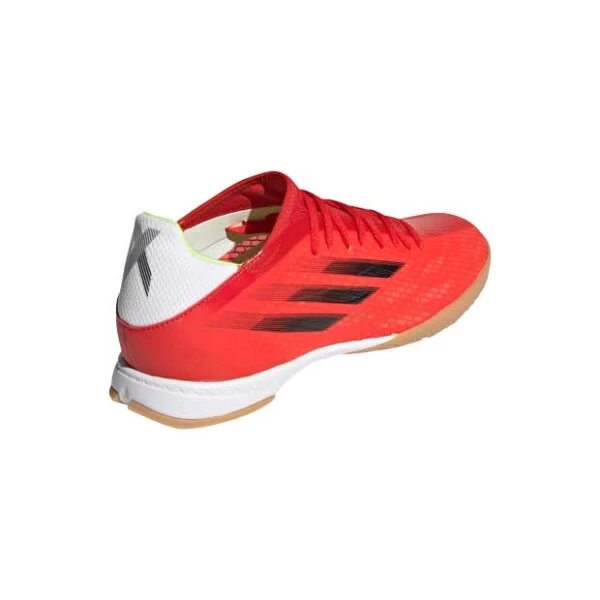 Adidas X Speedflow.3 IN Hallenschuh Rot/weiß 11 Adidas X Speedflow.3 IN Hallenschuh Rot/weiß – Bild 9