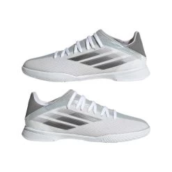 Adidas X Speedflow.3 IN Kinderhallenschuh Weiss/grau 15 Adidas X Speedflow.3 IN Kinderhallenschuh Weiss/grau -Pro Sport Verkauf adidas x speedflow3 in kinderhallenschuh weiss grau4