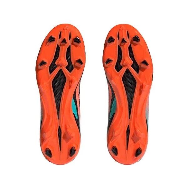 Adidas X Speedportal Messi.1 FG Kinderfussballschuh Orange/schwarz 6 Adidas X Speedportal Messi.1 FG Kinderfussballschuh Orange/schwarz – Bild 4