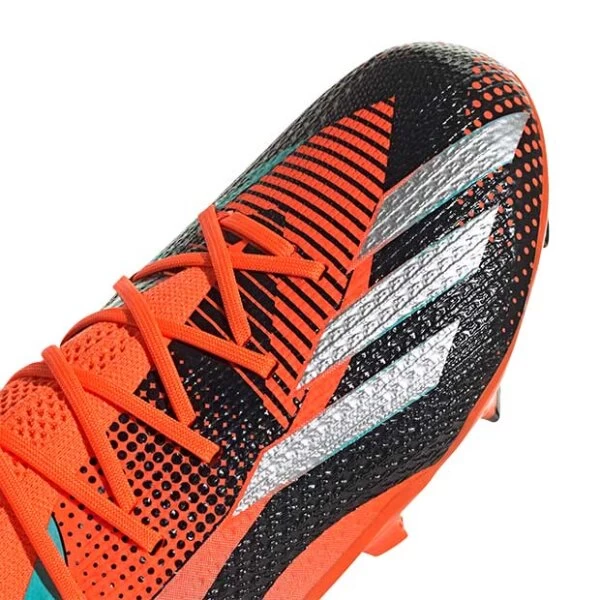 Adidas X Speedportal Messi.1 FG Kinderfussballschuh Orange/schwarz 10 Adidas X Speedportal Messi.1 FG Kinderfussballschuh Orange/schwarz – Bild 8