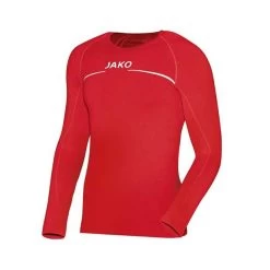 Jako Herren Longsleeve Comfort Rot