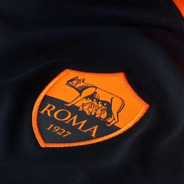 Nike AS Roma Stadium 3rd Trikot 2020/2021 Schwarz/orange 8 Nike AS Roma Stadium 3rd Trikot 2020/2021 Schwarz/orange – Bild 6