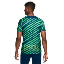 Nike Brasilien Dri-FIT Pre-Match Fussballoberteil Blau/grün -Pro Sport Verkauf nike brasilien dri fit pre match fussballoberteil blau gruen2