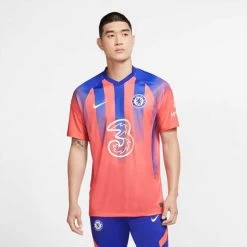 Nike Chelsea FC Stadium 3rd Trikot 2020/2021 Orange/blau