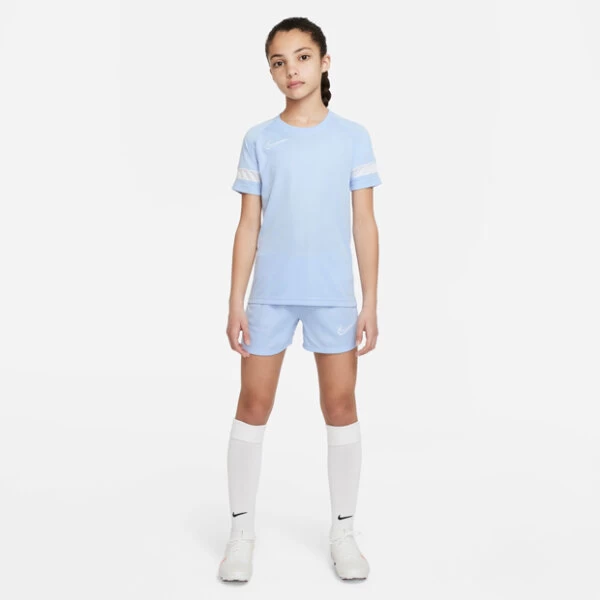 Nike Dri-FIT Academy 21 Fussballoberteil Kinder Hellblau 7 Nike Dri-FIT Academy 21 Fussballoberteil Kinder Hellblau – Bild 5