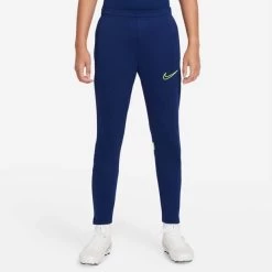 Nike Dri-FIT Academy 21 Trainingshose Kinder Blau/neongrün