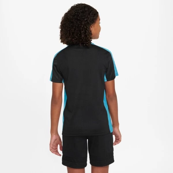 Nike Dri-FIT Academy 23 Fussballoberteil Kinder Schwarz/blau 5 Nike Dri-FIT Academy 23 Fussballoberteil Kinder Schwarz/blau – Bild 3