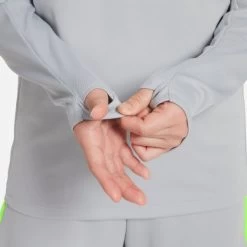 Nike Dri-FIT Academy 23 Langarm-Fußballoberteil Kinder Grau/neongelb -Pro Sport Verkauf nike dri fit academy 23 langarm fussballoberteil kinder grau neongelb7