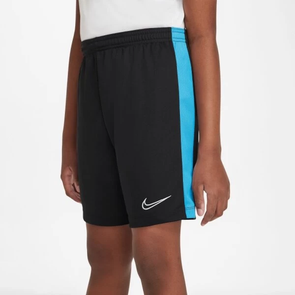 Nike Dri-FIT Academy 23 Shorts Kinder Schwarz/blau 6 Nike Dri-FIT Academy 23 Shorts Kinder Schwarz/blau – Bild 4