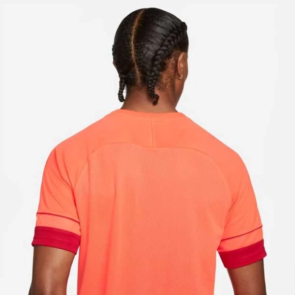 Nike Dri-Fit Academy T-Shirt Orange/rot 7 Nike Dri-Fit Academy T-Shirt Orange/rot – Bild 5