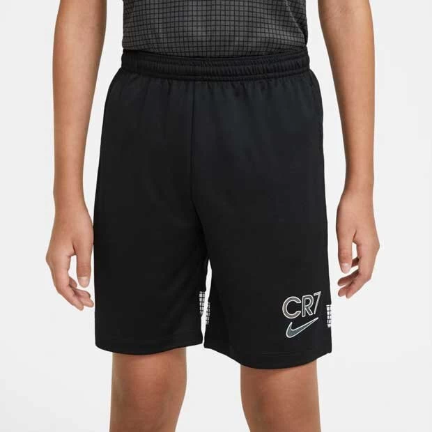 Nike Dri-Fit CR7 Shorts Kinder Schwarz/weiß 3 Nike Dri-Fit CR7 Shorts Kinder Schwarz/weiß