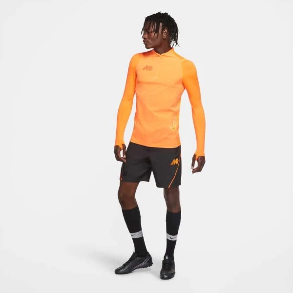 Nike Dri-Fit Mercurial Strike Shorts Schwarz/orange 9 Nike Dri-Fit Mercurial Strike Shorts Schwarz/orange – Bild 7