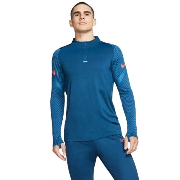 Nike Dri-FIT Strike Fussballoberteil Blau 7 Nike Dri-FIT Strike Fussballoberteil Blau – Bild 5