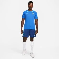 Nike England Strike Kurzarm-Fussballoberteil Blau -Pro Sport Verkauf nike england strike kurzarm fussballoberteil blau4