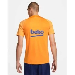 Nike FC Barcelona Strike Kurzarm-Fussballoberteil Orange -Pro Sport Verkauf nike fc barcelona strike kurzarm fussballoberteil orange2
