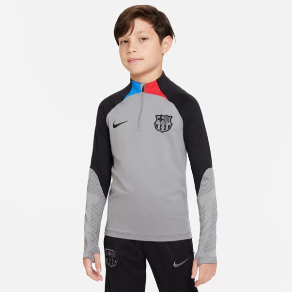 Nike FC Barcelona Strike Trainingshose Kinder Schwarz/grau 10 Nike FC Barcelona Strike Trainingshose Kinder Schwarz/grau – Bild 8