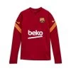 Nike FC Barcelona Strike Langarm-Fussballoberteil Kinder Rot -Pro Sport Verkauf nike fc barcelona strike langarm fussballoberteil kinder rot