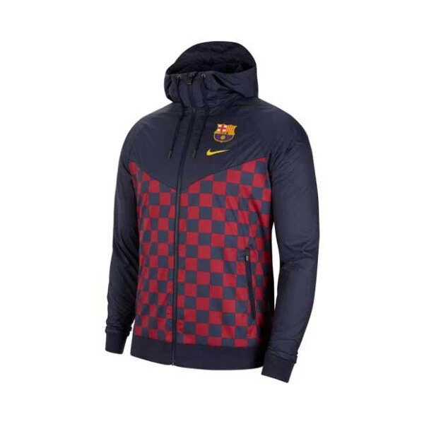 Nike FC Barcelona Windrunner Blau/rot 4 Nike FC Barcelona Windrunner Blau/rot – Bild 2