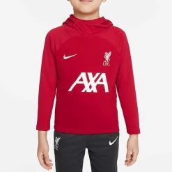 Nike FC Liverpool Academy Pro Hoodie Kinder Rot/weiß