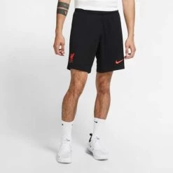 Nike FC Liverpool Strike Trainingshose Schwarz/rot -Pro Sport Verkauf nike fc liverpool stadium 3rd shorts 2020 2021 schwarz rot 2