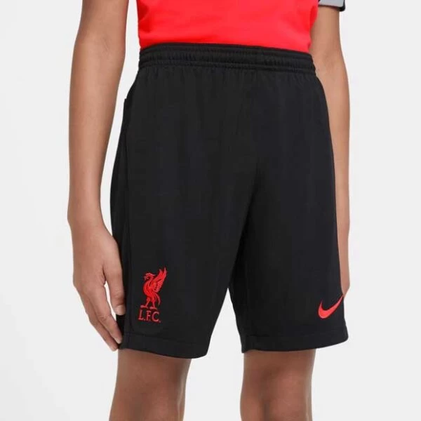 Nike FC Liverpool Stadium 3rd Shorts 2020/21 Kinder Schwarz 4 Nike FC Liverpool Stadium 3rd Shorts 2020/21 Kinder Schwarz – Bild 2