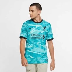 Nike FC Liverpool Stadium Away Trikot 2020/2021 Türkis