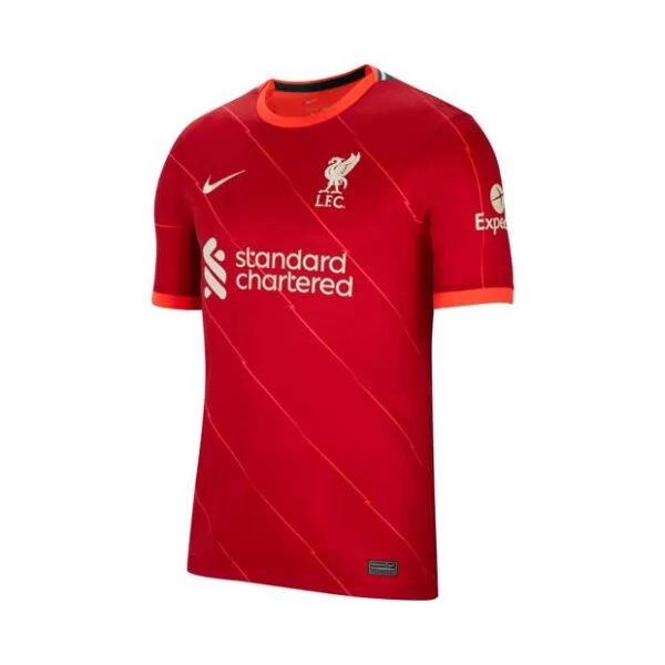 Nike FC Liverpool Stadium Home Trikot 2021/2022 Rot 4 Nike FC Liverpool Stadium Home Trikot 2021/2022 Rot – Bild 2