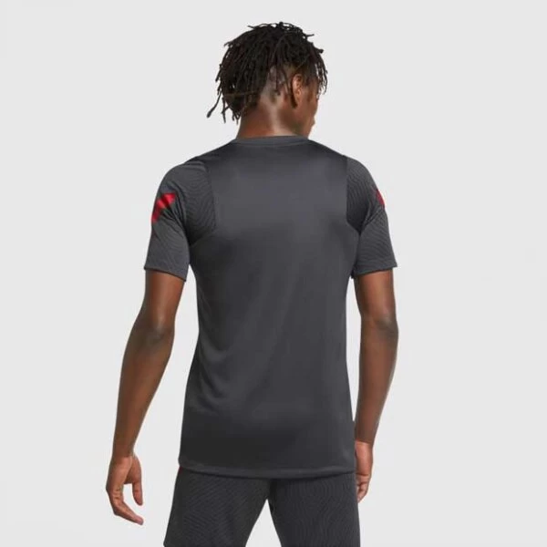 Nike FC Liverpool Strike Kurzarm-Fussballoberteil Grau/rot 5 Nike FC Liverpool Strike Kurzarm-Fussballoberteil Grau/rot – Bild 3