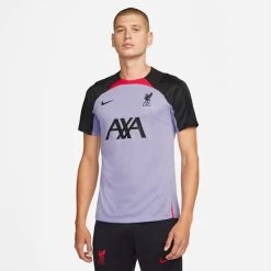 Nike FC Liverpool Strike Kurzarm-Fussballoberteil Violett