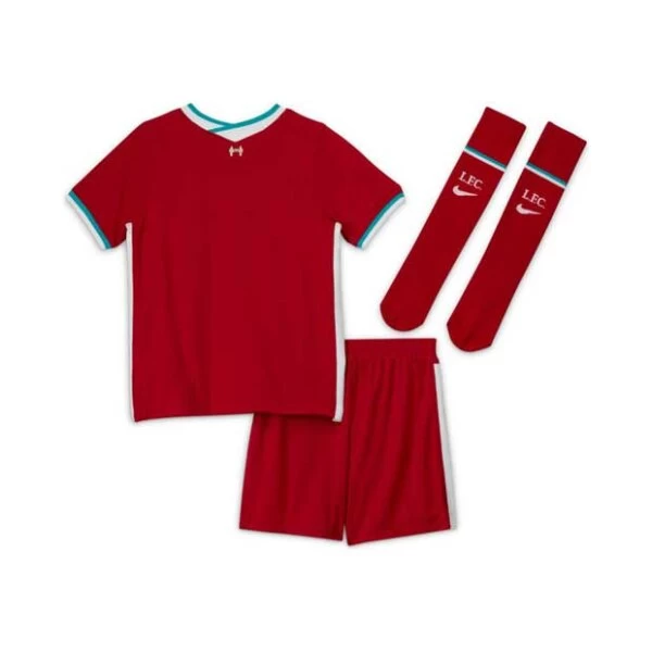 Nike FC Liverpool Trikot-Set 2020/2021 Kinder Rot 5 Nike FC Liverpool Trikot-Set 2020/2021 Kinder Rot – Bild 3