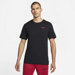 Nike F.C. T-Shirt Seasonal Graphic Schwarz