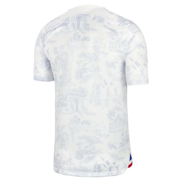 Nike Frankreich 22 Auswärtstrikot Weiß 5 Nike Frankreich 22 Auswärtstrikot Weiß – Bild 3