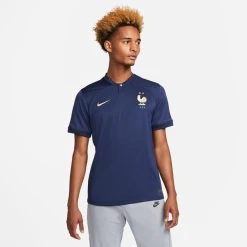 Nike Frankreich 22 Heimtrikot Dunkelblau